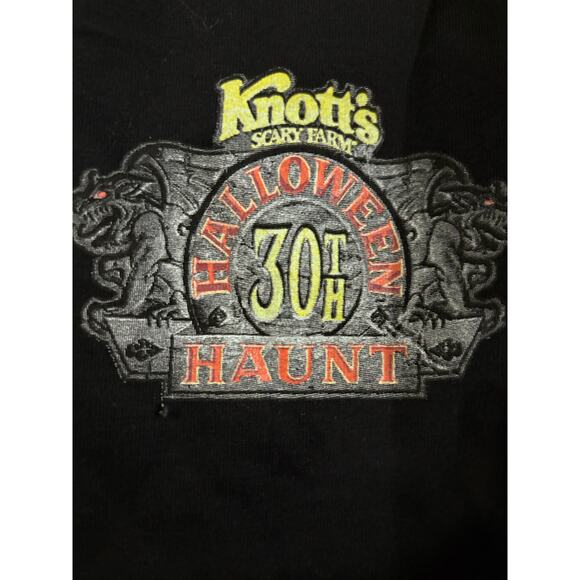 Rare NWT Deadstock Y2K 2002 Vintage 30th Anniversary Knotts Scary Farm Shirt - Picture 2 of 6